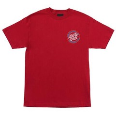Santa Monica Airlines Natas Kaupas SCREAMING PANTHER Skateboard T Shirt RED