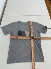 Sitka T Shirt Medium Gray USA Map Outdoor Hunting Sportsman Fishing American