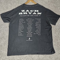 Zach Bryan T-Shirt Adult 2XL The Quittin Time Tour 2024 One Of These Days Merch