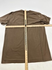 Punisher Shirt Mens XL Brown Army Combat Line Base Layer Crew Neck Pullover Tee