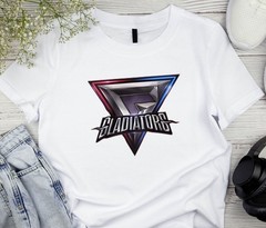 Gladiator T-Shirt Top Tee -TV Show Inspired Ready Battle Games Gift Tee tops Uk