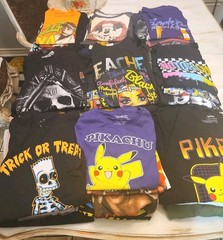 Lot of 90 Graphic Tees T Shirt 2000s Y2k Sz Mix Reseller Bundle Bulk Wholesale