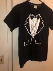 Vintage 1980s Gingiss Formal Wear Tuxedo Tux T-Shirt Novelty Soft Sz S/M