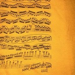 VTG 90s Miami Youth Symphony Shirt L Sheet Music Anvil Made In USA Single Stitch