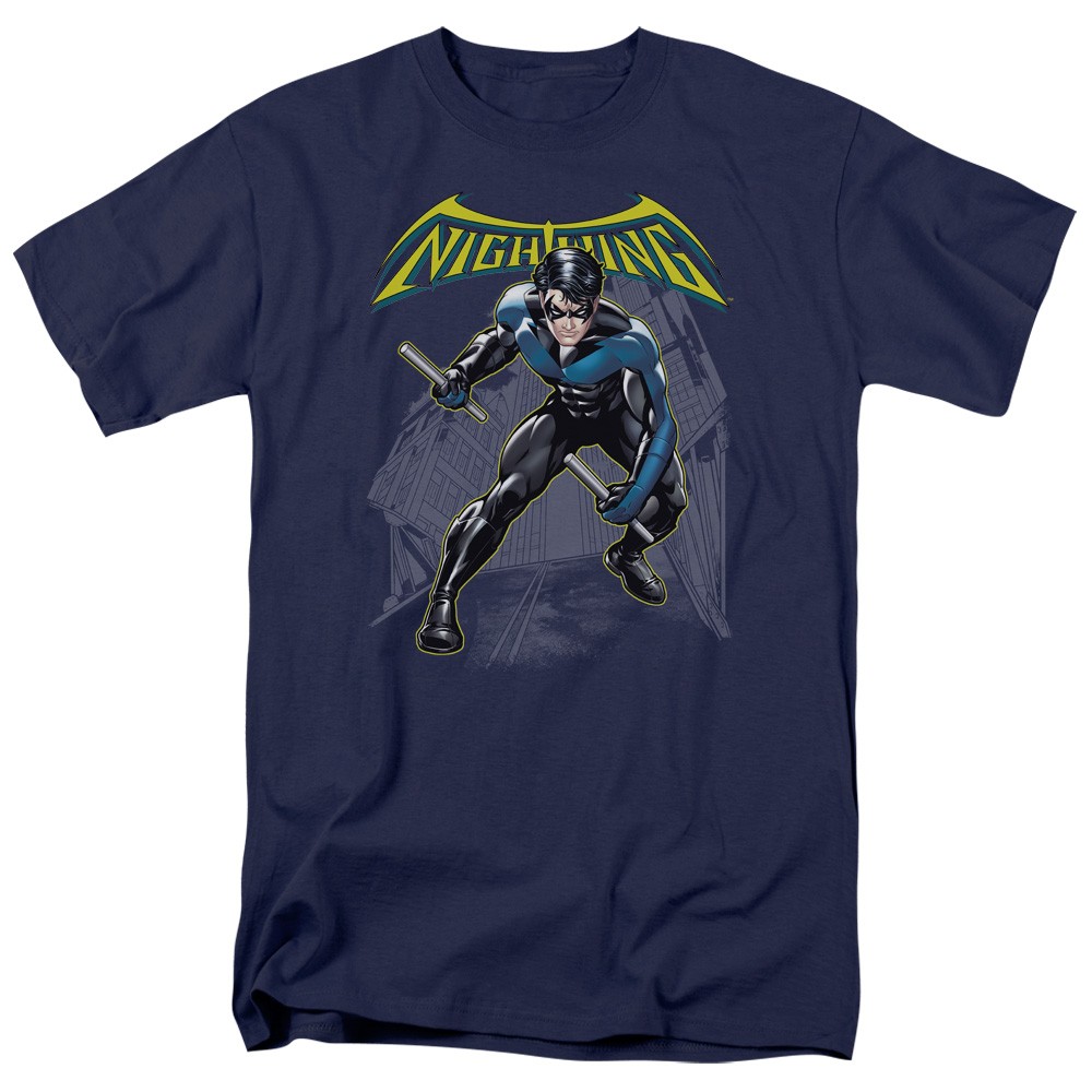 Batman Nightwing DC Comics Licensed Adult T-Shirt