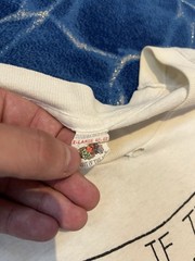 VTG 80s ROY LICHTENSTEIN FLYING FISH LA TEE SINGLE STITCH XL 21×29