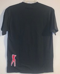 Hustler Logo Larry Flynt Felon Tee T-Shirt Black / Red Size Adult Men’s Medium M