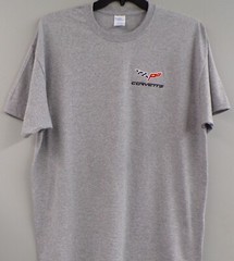 Chevrolet Corvette C6 Sports Car Embroidered T-Shirt S-6XL, LT-4XLT Chevy New