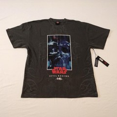 Civil Regime X Star Wars “Galactic Delay” in Vintage Black Vader Size Medium OS