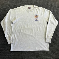 Vintage California Department Fish & Game Long Sleeve Shirt Single Stitch XL USA