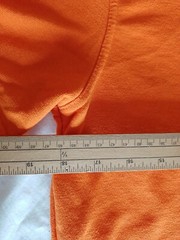 Men’s T Shirt Uneek Size S Short Sleeves Orange 25470