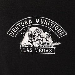 Ventura Munitions T Shirt Mens Size 2XL Black Skeleton Soldier 2nd Amendment