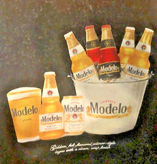 Modelo Men’s T-Shirt Size X-Large/Front-Back Graphics/Faded-Worn Look New w/Tags