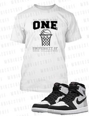 The One Graphic Sneaker Tee Shirt J1 Low OG Elephant Big Tall Pro Club Shaka
