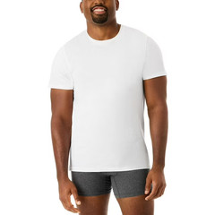 Member’s Mark Men’s 6 Pack Essential Undershirt Size M White