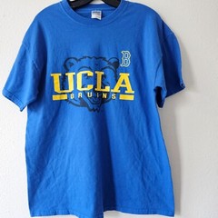 UCLA Bruins T-Shirt Blue Bear Gildan Sz L NCAA College Tee