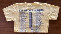 The Rocket Summer Signed Autographed Tour Shirt 2010 Rare Size S