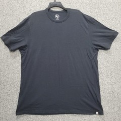 47 Brand Classics Mens XXL Black Short Sleeve Cotton Crewneck T-Shirt RN 70547