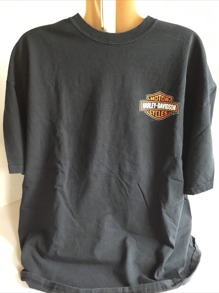 Harley-Davidson Waldo & Steve Brandt Memorial Ride 2011 Wabash IND T-Shirt Sz XL