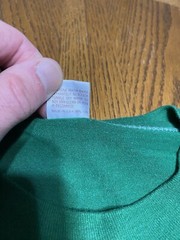 Vintage 1970s 1979 Made In USA Michigan State Spartans 10k Race Green T Shirt XL