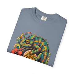Psychedelic Passionfruit Chameleon Graphic Tee