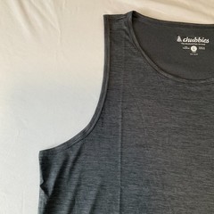 Chubbies Ultimate Tank Top Mens Size L Gray Sleeveless Stretch