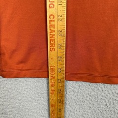 REI Co-Op T-Shirt Mens Medium Burnt Orange Active Tee Stretch Hiking Outdoor EUC
