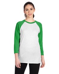 Next Level Apparel Unisex Triblend Three-Quarter Sleeve Raglan – 6051