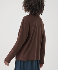 Pact Women’s Airplane Relaxed Blazer X-Large Mahogany Heather Top Outerwear