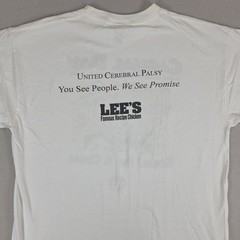 Vintage United Cerebral Palsy Casual Day Shirt Mens XL White St. Louis Cartoon