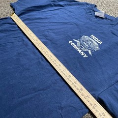 Champion USMC India Company San Diego T-Shirt Mens XL Navy Blue Insane India