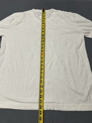 NWT Men’s Collars & Co Premium Cotton and Silk Blend T Shirt White Size 2XL