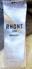 Rhone T Shirt Men’s XL Extra Large Organic Pima Cotton Preppy Cool Comfort Gray