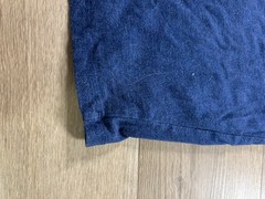 Kenneth Cole Active Tech Crew Neck Short Sleeve T-Shirt Captain Blue Sz M