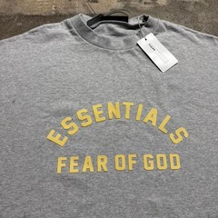 Fear of God Essentials grey oversized t shirt NWT