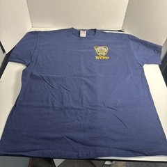 Vintage New York Police Dept NYPD Navy Blue T-Shirt Size XL Fruit Of The Loom
