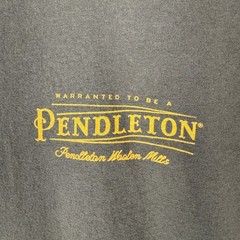 Pendleton Heritage Vintage Graphic T-Shirt Mens XL Charcoal Gray Portland Oregon