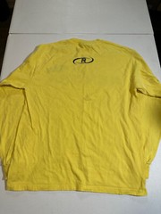 Hanes Long Sleeve Shirt Men’s M Yellow Remora Trigger Beefy Long Sleeve Shirt 14