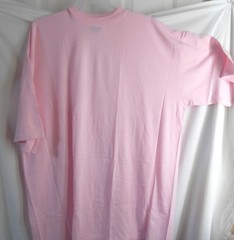 PINK EXTRA LONG T-SHIRT SHORT SLEEVE 33″ UNISEX SLEEP SHIRT NIGHTGOWN 5X 6X