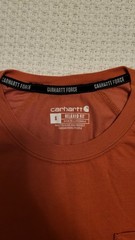 Carhartt Force Relaxed Fit Long Sleeve Pocket T-Shirt TK4617 ORANGE S