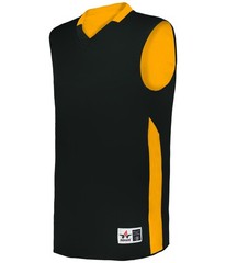 Alleson Athletic 589RSP Mens Single-Ply Reversbile Basketball Jersey