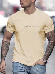 Men’s Streetwear Graphic T-Shirt Cotton Oversized Y2K POD Crew Neck Tee