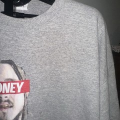 POST MALONE Mens 3XL Tshirt STONEY Rap Hiphop Music Band Official 2016 Gray EUC