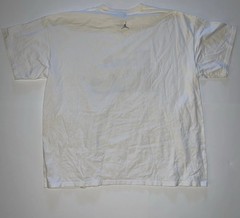 Vintage Air Jordan 5 Green Bean White T-Shirt Basketball Print size 3x Brand