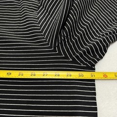 Good Counsel Wanzer Henley Long Sleeves Black T-Shirt 3XL White Stripe Tee NWT