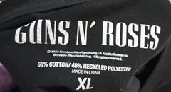Guns N’ Roses T-Shirt Sz XL X-large Black See Measurements In Description