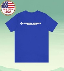 General Atomic Aeronautical Men’s Blue Size S-5XL