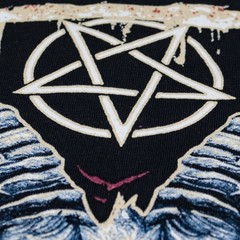 Satan style T-Shirt. Occult symbolism. Devil, Baphometh, Lilith, 666, Deamon.