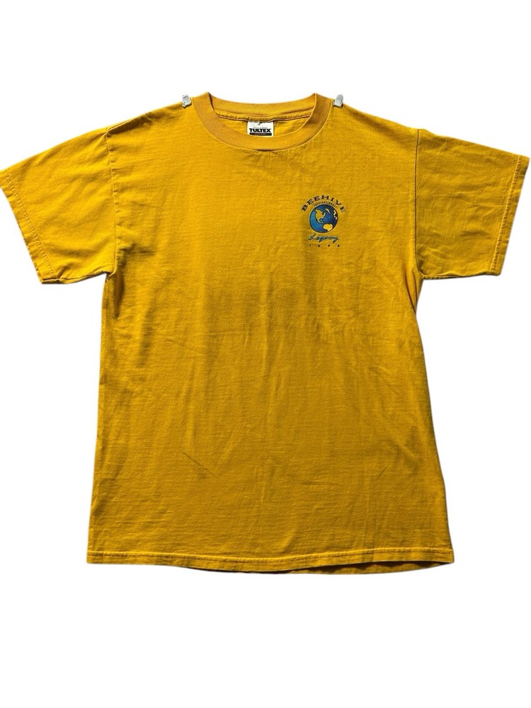 Vintage Beehive International Legacy 1998 Yellow T-Shirt Men’s M