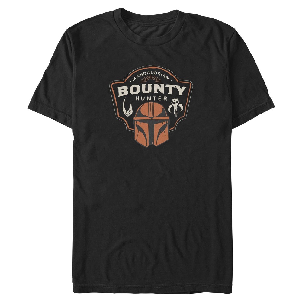 Men’s Star Wars: The Mandalorian and Grogu Bounty Hunter Logo T-Shirt